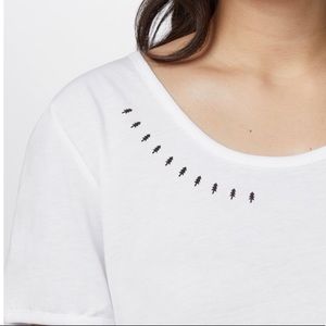 EUC Tenteee women’s white Sapin t-shirt, size S
